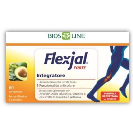 Bios Line Flexjal Forte integratore per funzionalità articolare 60 compresse Bios Line Flexjal Forte integratore per funzionalità articolare 60 compresse