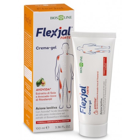 Bios Line Flexjal Forte Crema-gel lenitiva per dolori articolari 100 ml