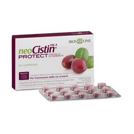 Bios Line NeoCistin PAC-A Protect integratore per il benessere delle vie urinarie 30 compresse Bios Line NeoCistin PAC-A Protect integratore per il benessere delle vie urinarie 30 compresse