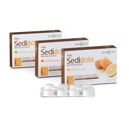 Bios Line Apix Sedigola 20 Pastiglie protettive per gola irritata Bios Line Apix Sedigola 20 Pastiglie protettive per gola irritata