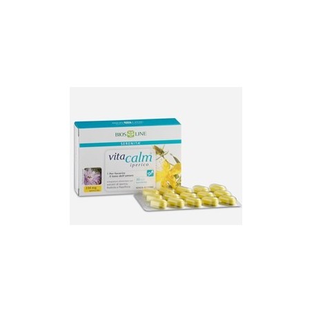 Bios Line Vitacalm Iperico 30 tavolette - Integratore per il tono dell'umore Bios Line Vitacalm Iperico 30 tavolette - Integratore per il tono dell'umore