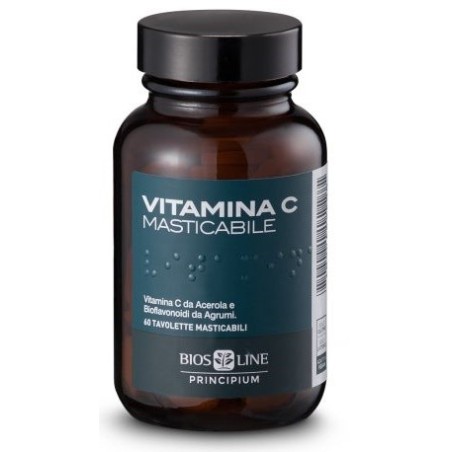 Bios Line Principium Vitamina C Naturale integratore per sistema immunitario 60 compresse masticabili Bios Line Principium Vitamina C Naturale integratore per sistema immunitario 60 compresse masticabili
