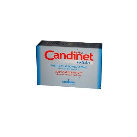 Uniderm Candinet Solido sapone con acido lattico per pelle sensibile 100 g Uniderm Candinet Solido sapone con acido lattico per pelle sensibile 100 g