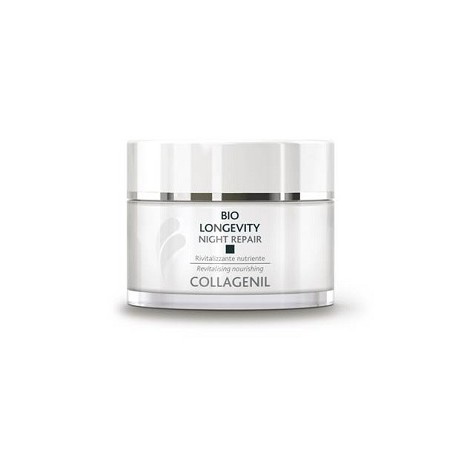 Collagenil Bio Longevity Night Repair Crema viso profumata idratante 50 ml