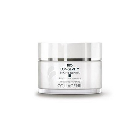Collagenil Bio Longevity Night Repair Crema viso profumata idratante 50 ml Collagenil Bio Longevity Night Repair Crema viso profumata idratante 50 ml