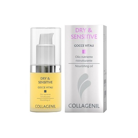 Collagenil Dry & Sensitive Gocce Vitali Olio viso antirughe 30 ml