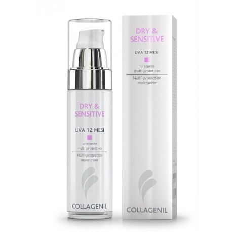Collagenil Dry & Sensitive UVA 12 mesi crema idratante protettiva 50 ml