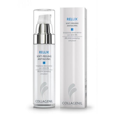 Collagenil Relux Soft Peeling Antiaging viso esfoliante levigante con AHA 8% 50 ml