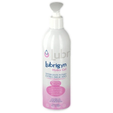 Uniderm Lubrigyn Hydra Gel detergente intimo extra-delicato pelle sensibile 400 ml Uniderm Lubrigyn Hydra Gel detergente intimo extra-delicato pelle sensibile 400 ml