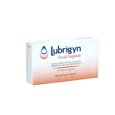 Uniderm Lubrigyn 10 Ovuli Vaginali per secchezza vaginale e infiammazioni