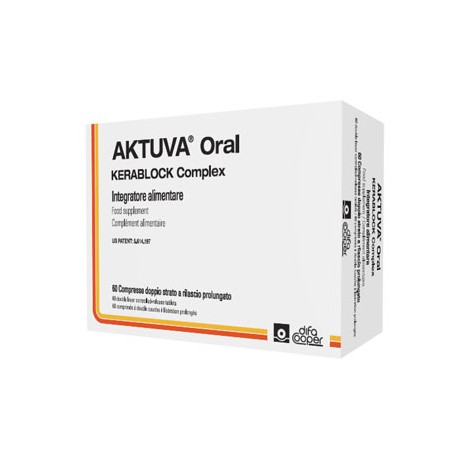 Aktuva Oral integratore alimentare per il benessere della pelle 60 compresse