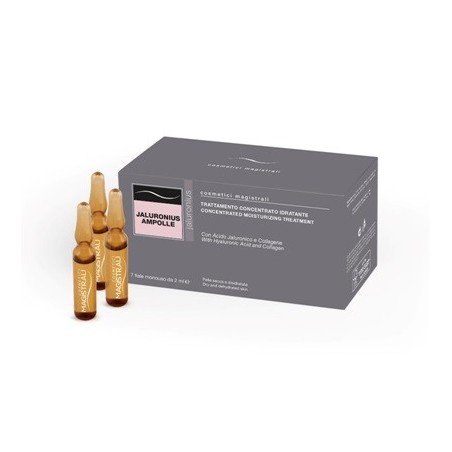 Cosmetici Magistrali Jaluronius ampolle ridensificanti viso con Acido Ialuronico e Collagene 7 x 2 ml Cosmetici Magistrali Jaluronius ampolle ridensificanti viso con Acido Ialuronico e Collagene 7 x 2 ml