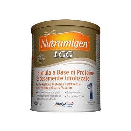 Nutramigen 1 LGG Formula per lattanti allergici alle proteine del latte 400 g