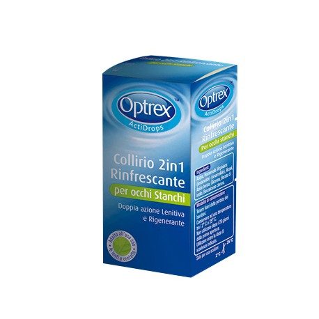 Optrex Actidrops 2 in 1 Collirio rinfrescante per stanchezza oculare 10 ml