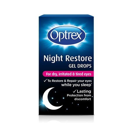 Optrex Night Restore gel oculare per secchezza e irritazione 10 ml