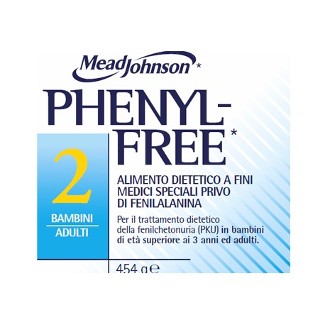 Phenyl Free 2 alimento per fenilchetonuria adulti e bambini polvere 454 g