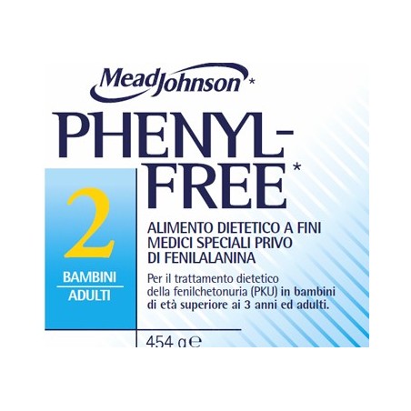 Phenyl Free 2 alimento per fenilchetonuria adulti e bambini polvere 454 g Phenyl Free 2 alimento per fenilchetonuria adulti e bambini polvere 454 g
