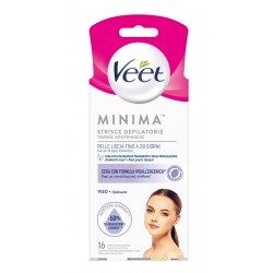 Veet Strisce depilatorie viso ipoallergeniche 16 pezzi