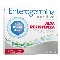 Enterogermina Sporattiva integratore intestinale ad alta resistenza 12 bustine orodispersibili