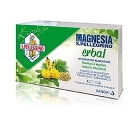 San Pellegrino Magnesia Erbal 14 bustine - Integratore a base di magnesio