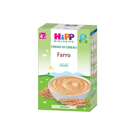 Hipp Biologico Farro Crema di cereali senza cottura per bambini 200 g