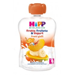 Hipp Biologico Frutta Frullata & Yogurt Frutti gialli per bambini 90 g