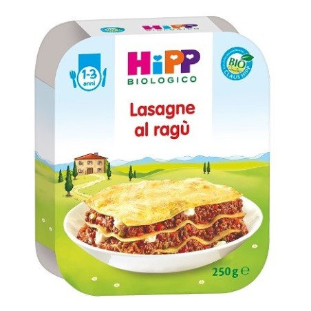 Hipp Biologico Lasagne al ragù per bambini da 1 a 3 anni 250 g Hipp Biologico Lasagne al ragù per bambini da 1 a 3 anni 250 g