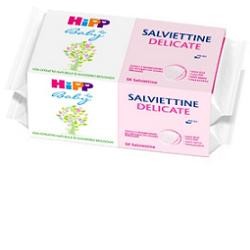 Hipp Baby Salviettine delicate per l'igiene del bambino 2 x 56 pezzi