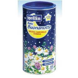 Mellin Baby Buonanotte Melissa camomilla e verbena tisana per sonni tranquilli 200 g