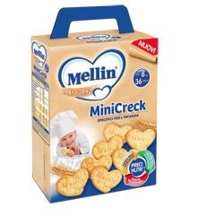 Mellin MiniCreck cracker snack per bambini con vitamine 180 g