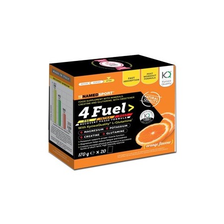 NamedSport 4 Fuel integratore di sali minerali per lo sport 20 bustine NamedSport 4 Fuel integratore di sali minerali per lo sport 20 bustine