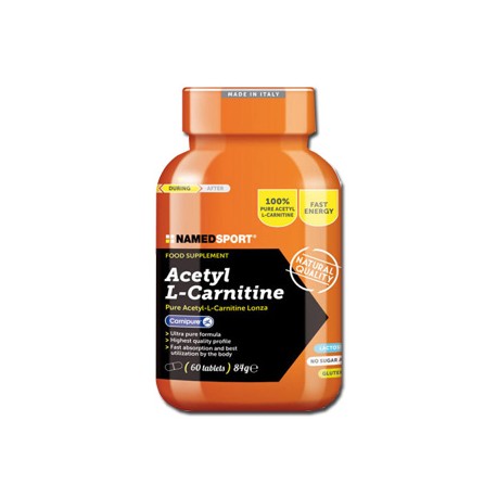 NamedSport Acetyl L-Carnitine integratore per energia e resistenza 60 capsule