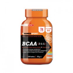 NamedSport BCAA 2:1:1 integratore per sportivi con aminoacidi ramificati e vitamina B6 300 compresse