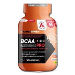 NamedSport BCAA 4:1:1 extreme PRO Integratore di aminoacidi ramificati 210 compresse