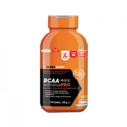 NamedSport BCAA 4:1:1 extreme PRO integratore di Aminoacidi a ramificati 310 compresse