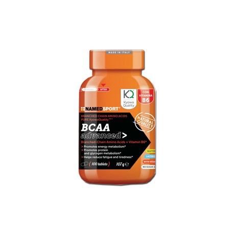 NamedSport BCAA Advanced integratore di aminoacidi ramificati 100 compresse