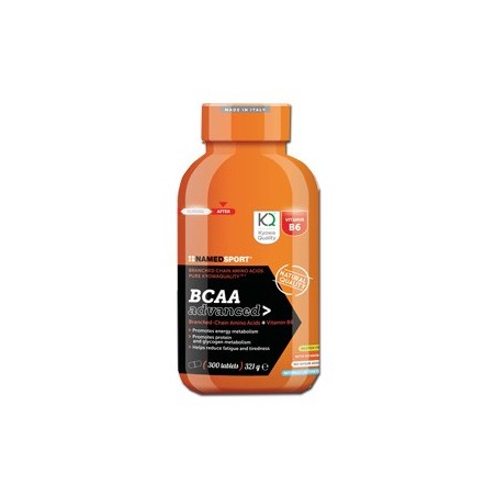 NamedSport BCAA Advanced integratore di aminoacidi ramificati 300 compresse NamedSport BCAA Advanced integratore di aminoacidi ramificati 300 compresse