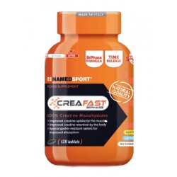 NamedSport Creafast integratore 100% creatina monoidrato 120 compresse