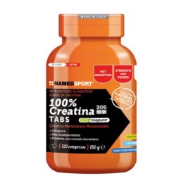 NamedSport Creatina 100% Tabs integratore per attività sportiva 120 compresse