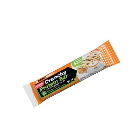 NamedSport Crunchy ProteinBar barretta proteica gusto cappuccino 40 g