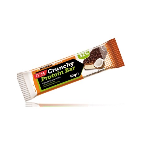 NamedSport Crunchy Protein Bar Barretta proteica croccante Coconut Dream 40 g