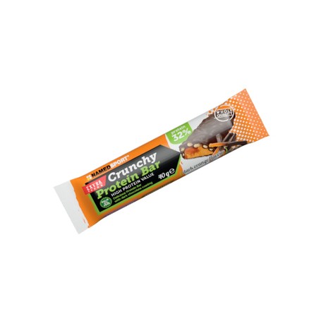 NamedSport Crunchy ProteinBit gusto Dark orange Barretta proteica 40 g