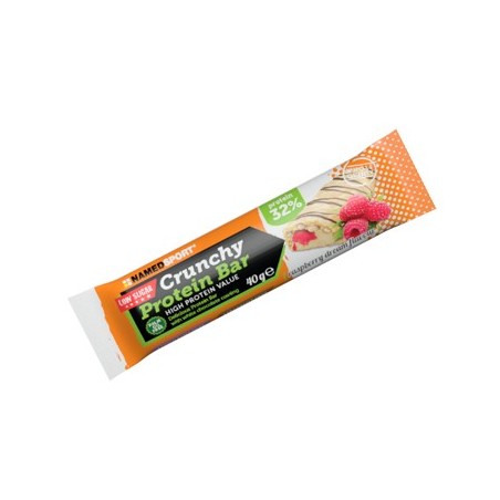 NamedSport Crunchy ProteinBit Barretta Proteica Croccante al Lampone NamedSport Crunchy ProteinBit Barretta Proteica Croccante al Lampone