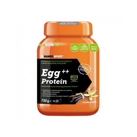 NamedSport Egg++ Protein Vanilla Cream polvere proteica per sport 750 g NamedSport Egg++ Protein Vanilla Cream polvere proteica per sport 750 g