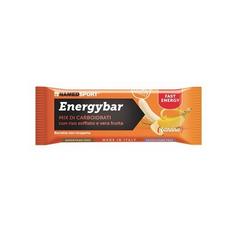 NamedSport Energybar barretta energetica per sportivi gusto banana 35 g