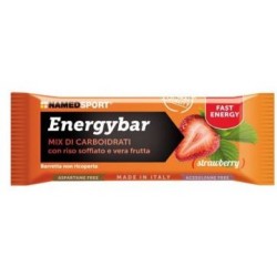 NamedSport Energybar barretta energetica per sportivi gusto fragola 35 g