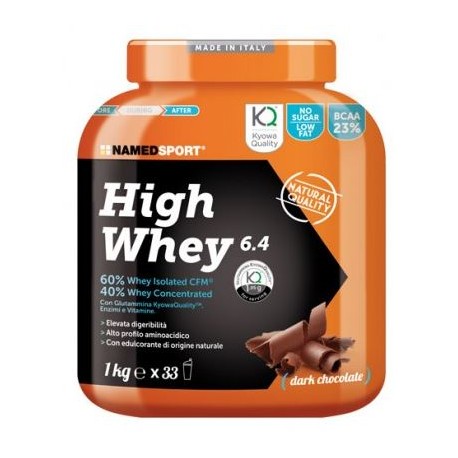 NamedSport High Whey Dark Chocolate proteine del latte in polvere 1 kg