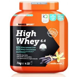NamedSport High Whey Vanilla Cream proteine del latte in polvere 1 kg