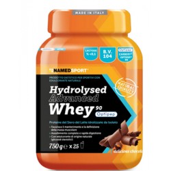 NamedSport Hydrolysed Advanced Whey Delicious Chocolate integratore proteico 750 g