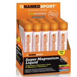 NamedSport Super Magnesium Liquid integratore antiossidante post allenamento 25 ml